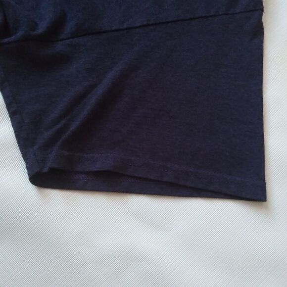 Gildan Purple Blue Unisex Crew Neck Space Alien Graphic Print T-Shirt Adult XL - Picture 7 of 8